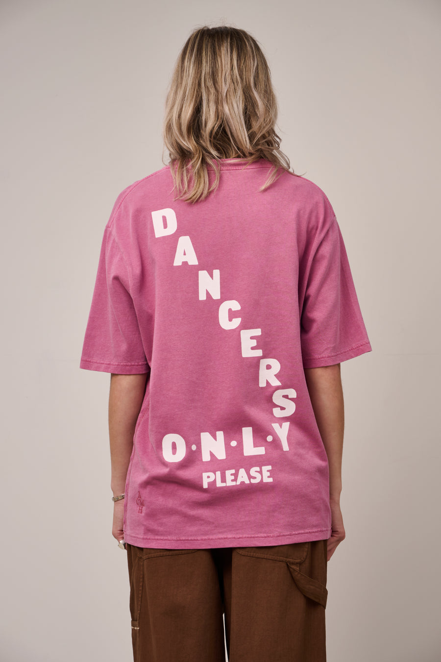 Dancers Only T-Shirt - Acid Pink
