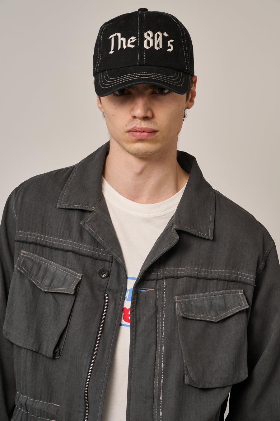 80'S Cap - Vintage Black