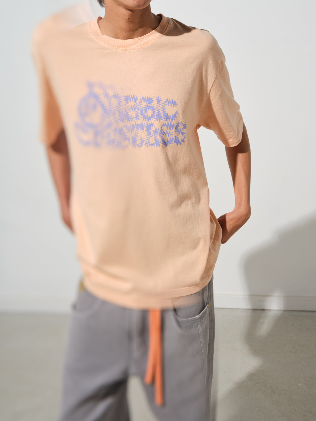 Trip Short Sleeve T-Shirt - Peach