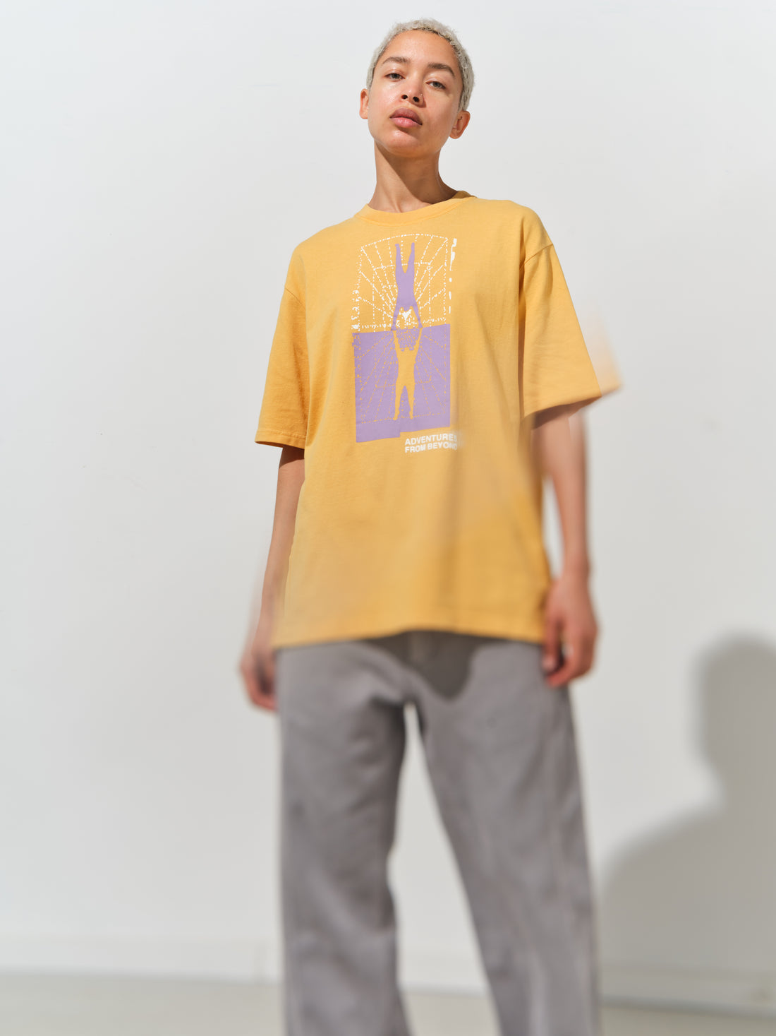 Mirror Short Sleeve T-Shirt - Orange