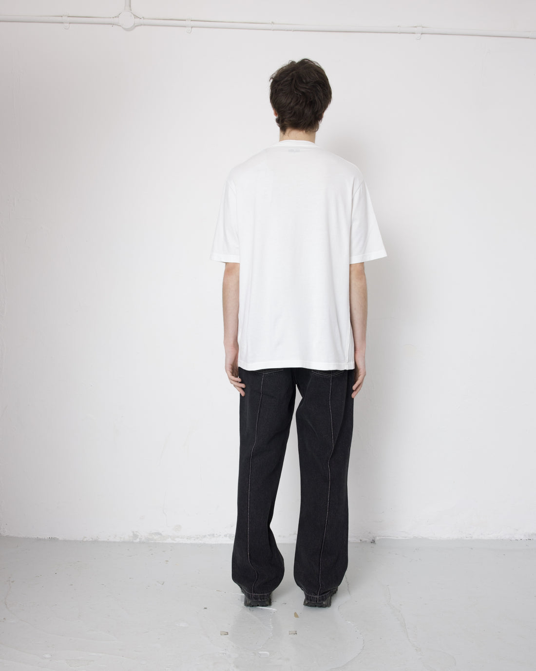 Naked Disinformation Short Sleeve T-Shirt - Off White