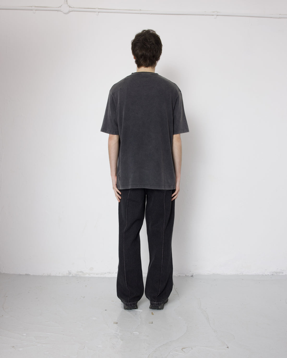Naked Disinformation Short Sleeve T-Shirt - Vintage Black