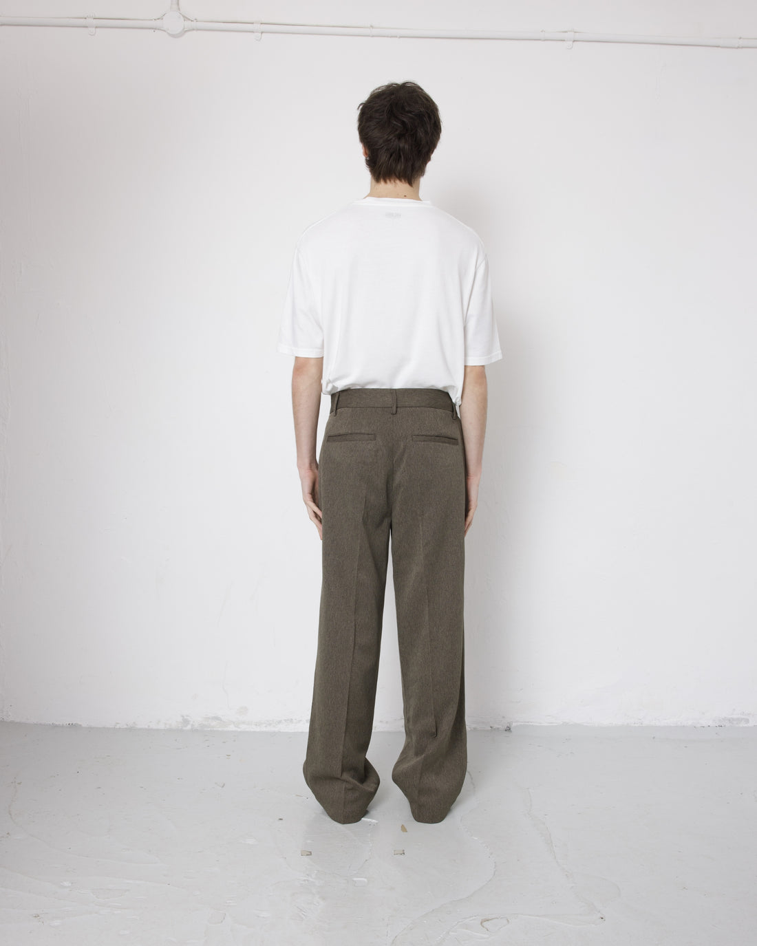 Hollis Pant - Rich Brown Herringbone