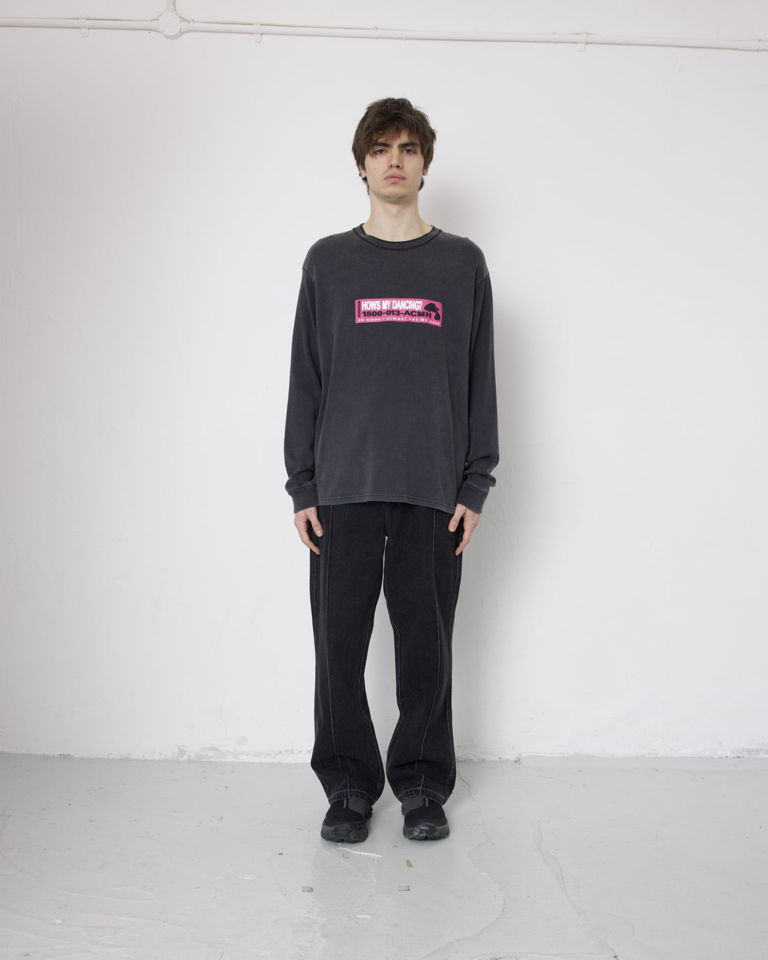 Dancers Long Sleeve T-Shirt - Vintage Black