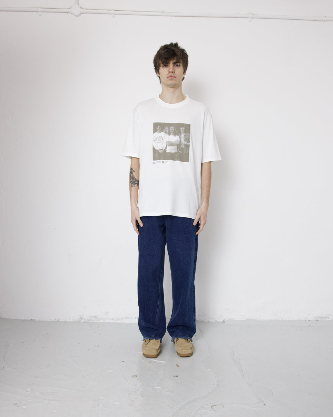 CSNY Short Sleeve T-Shirt - Off White