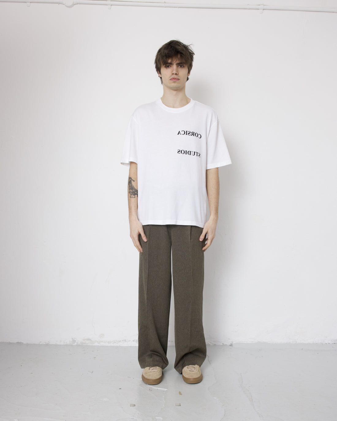 Corsica Studios - Reflections T-shirt - White