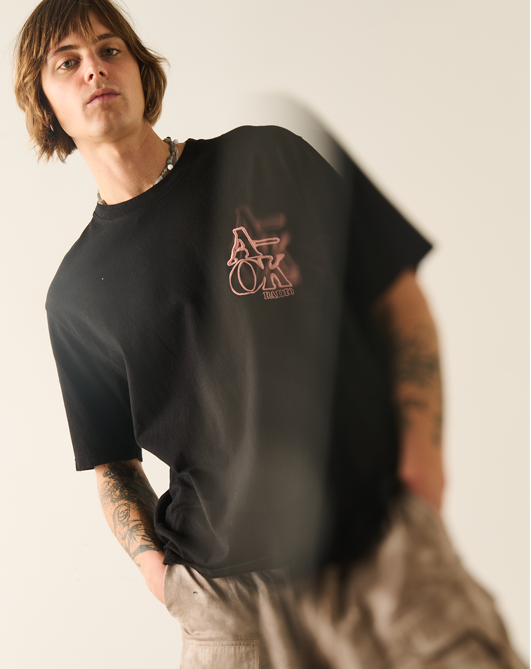 Dancers Only Short Sleeve Tee - Vintage Black