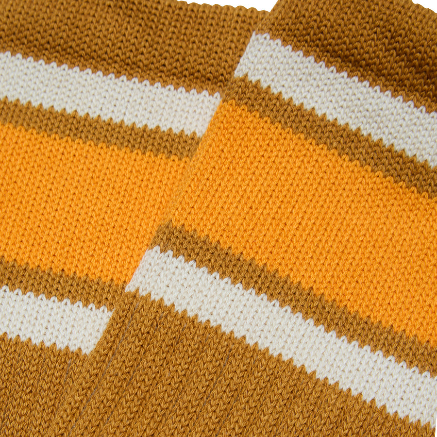 Ivy Ellis x MC Sport Sock - Tan/Orange