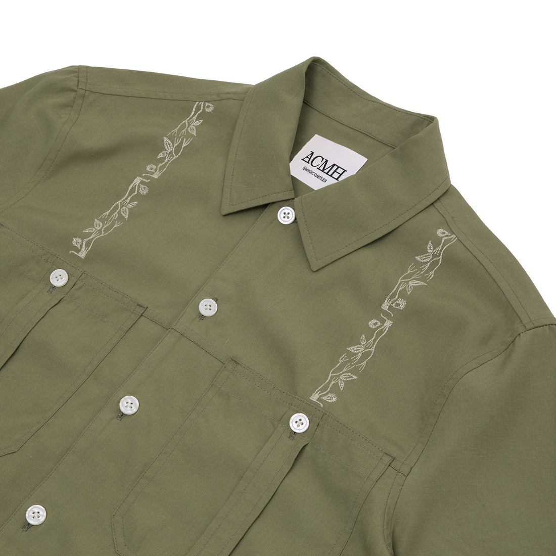 SS Newell Shirt - Khaki