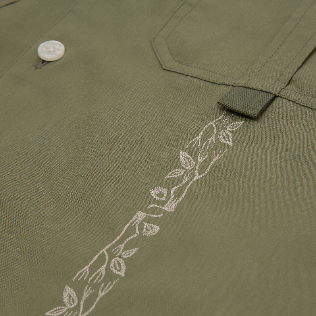 SS Newell Shirt - Khaki