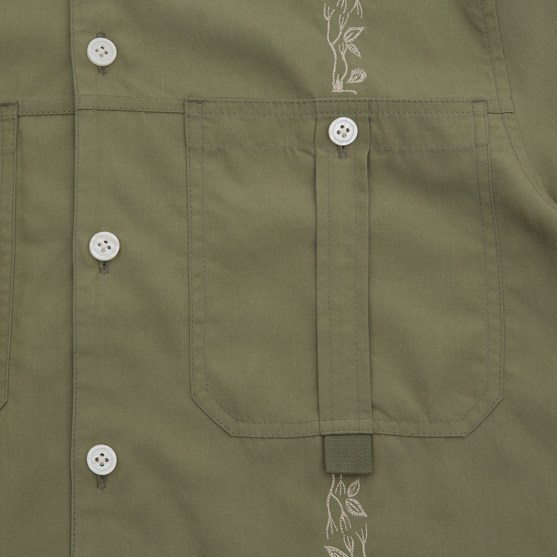 SS Newell Shirt - Khaki