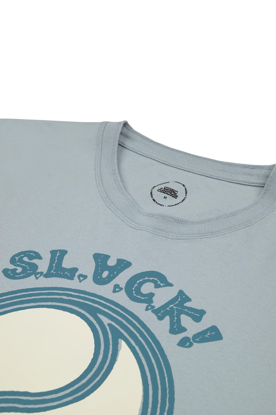 Slack Short Sleeve T-Shirt  - Light Blue