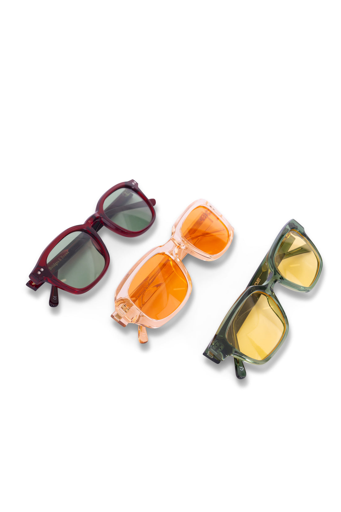 Bridges & Brows x ACMH - Yuley Sunglasses Champagne Orange
