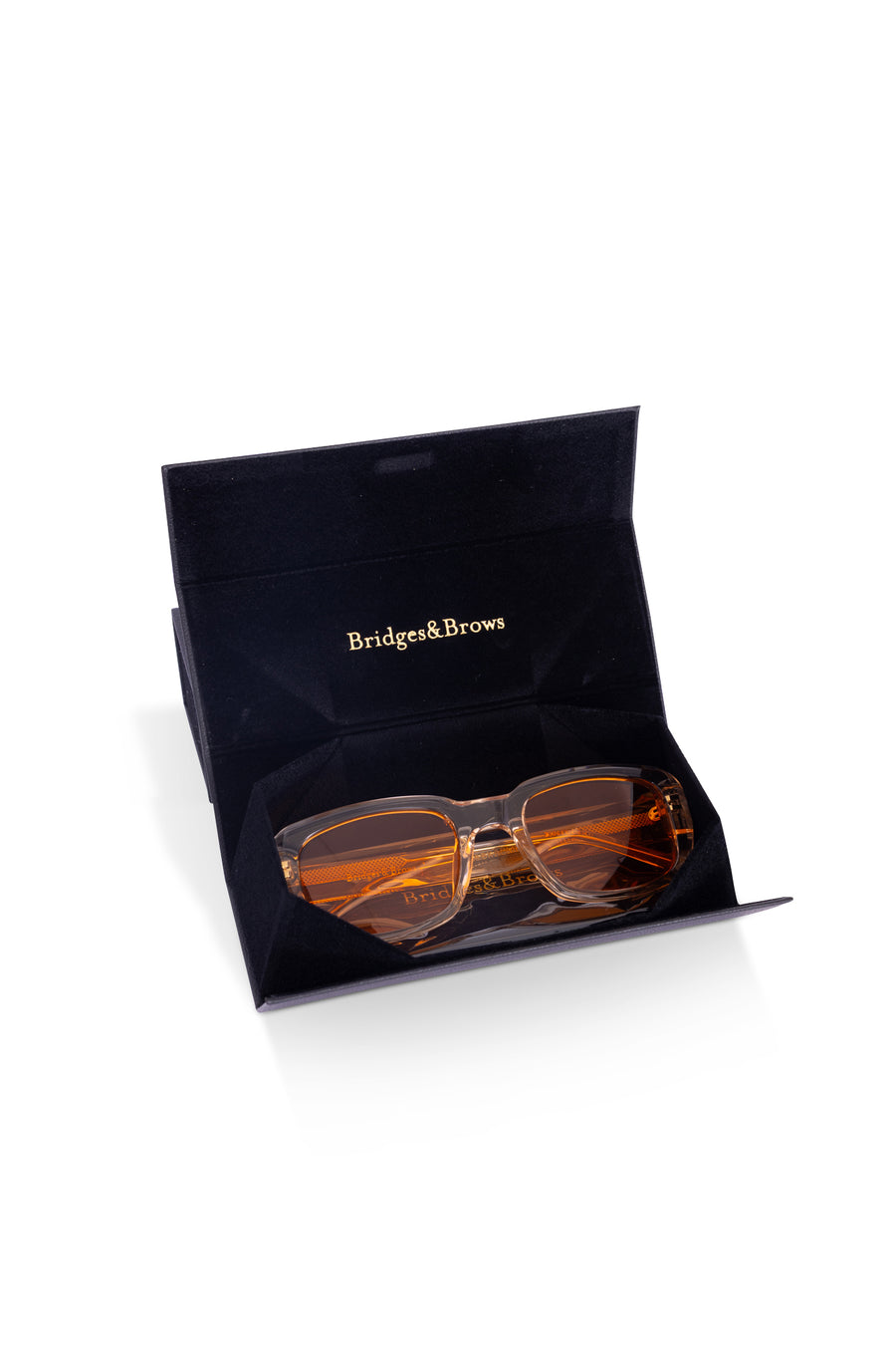Bridges & Brows x ACMH - Yuley Sunglasses Champagne Orange