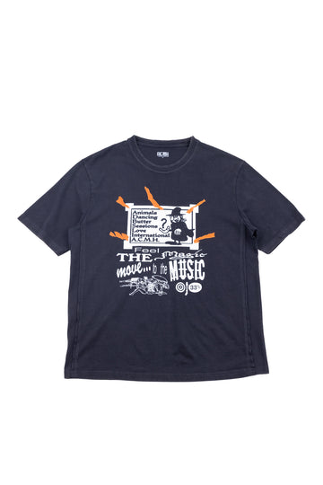 Love International x Butter Sessions x Animals Dancing x ACMH T-shirt - Vintage Black