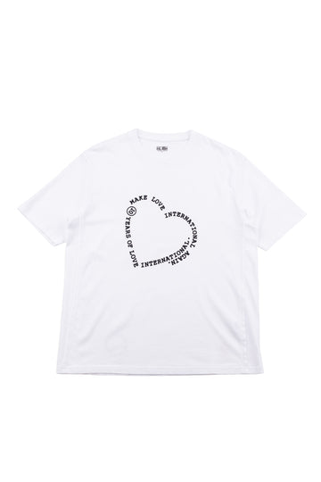 Love International x Fixed x ACMH Love T-shirt - Off White