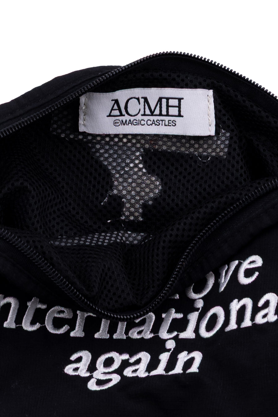 Love International x ACMH Pouch Bag - Black