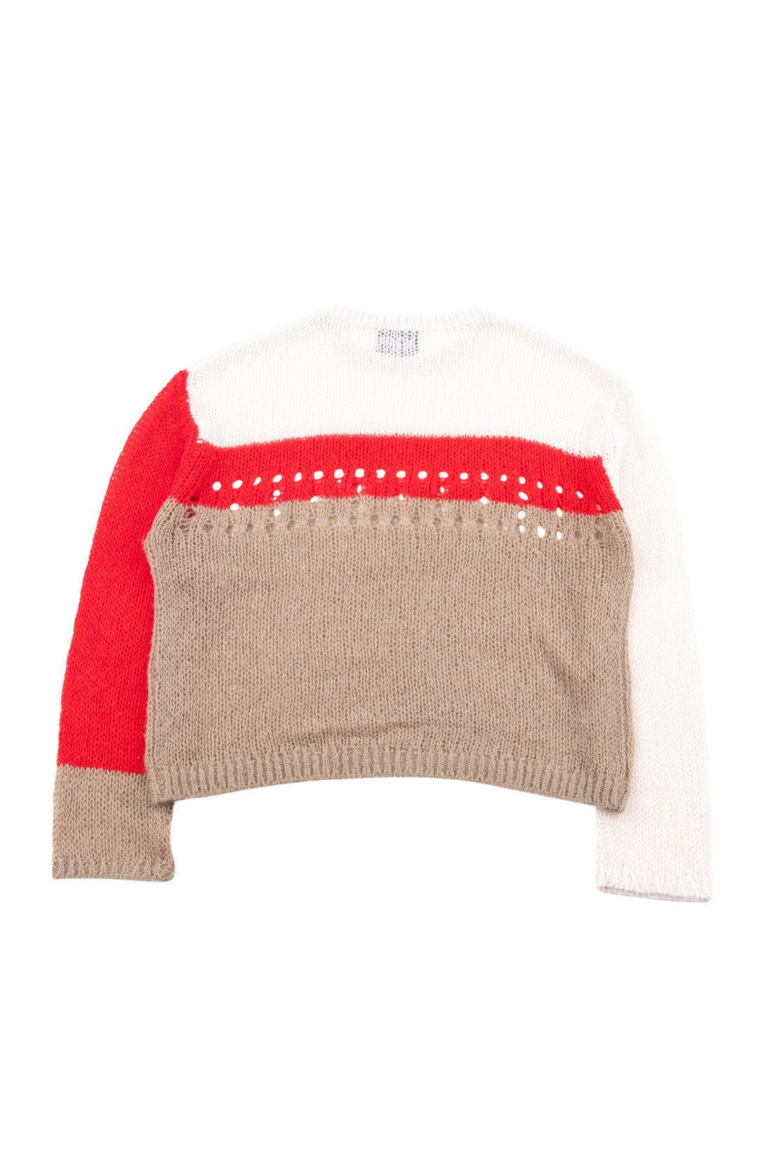 Richmond Open Knit Jumper - Acid Pink Mix