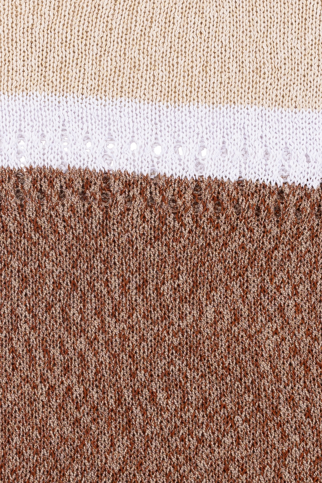 Richman Open Knit Jumper - Ecru Mix