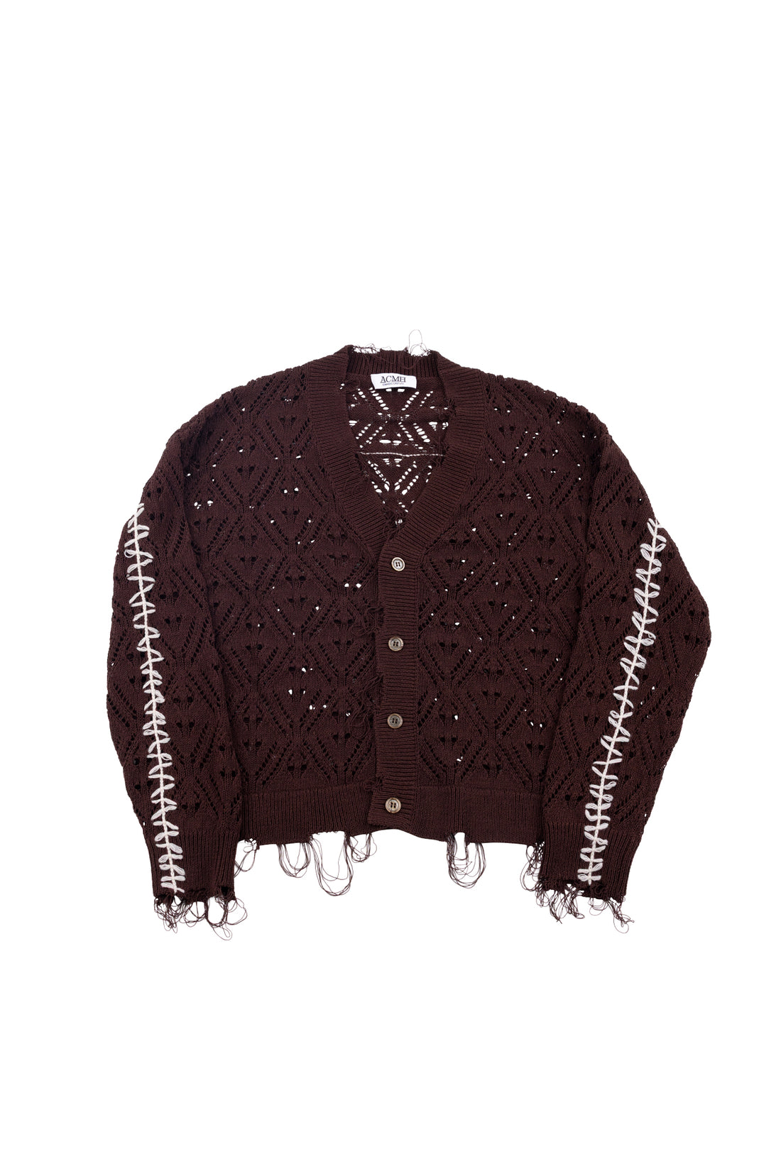 Trash Cardigan - Dark Brown