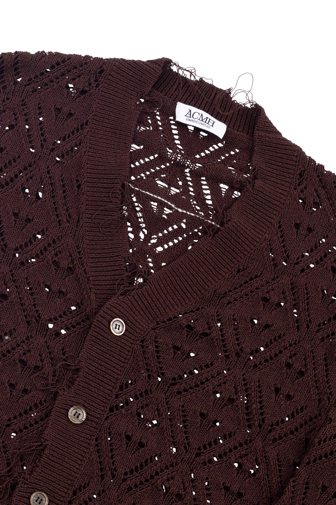 Trash Cardigan - Dark Brown