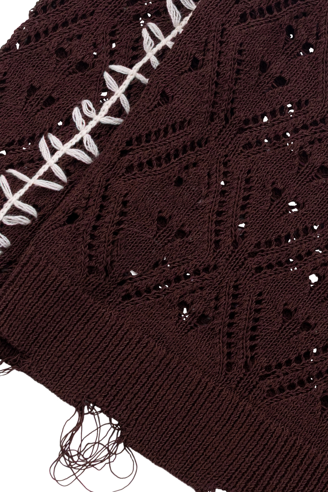 Trash Cardigan - Dark Brown