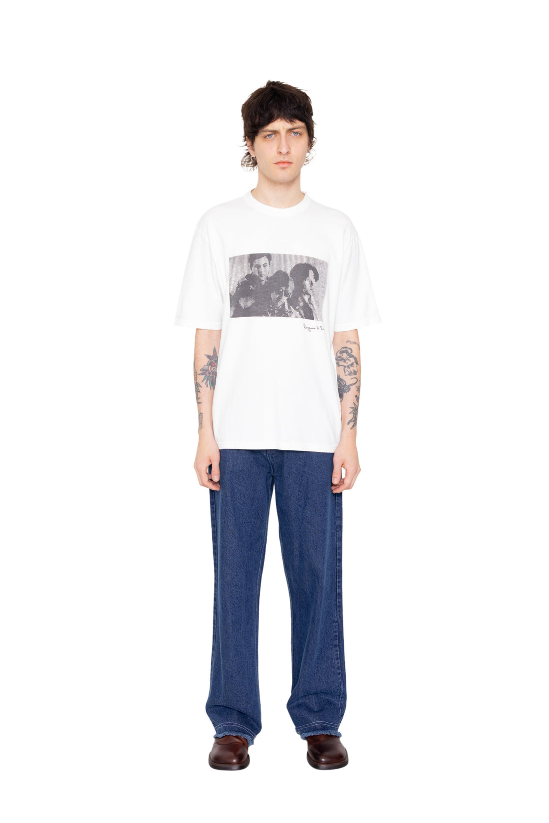 Happiness Is Easy T-Shirt - Off White