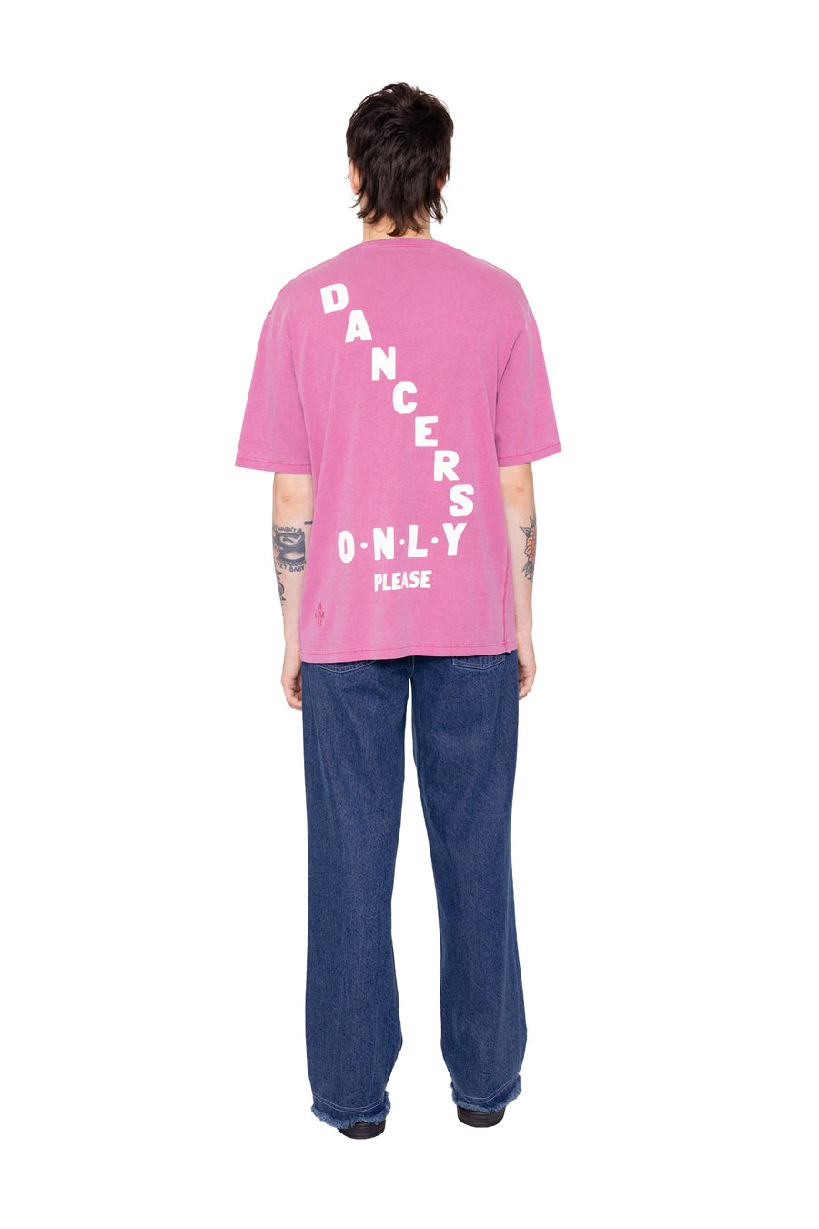 Dancers Only T-Shirt - Acid Pink