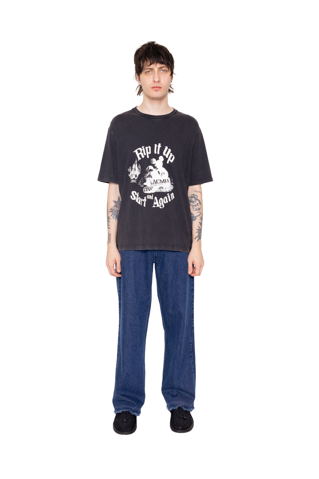 Rip It Up Tee T-Shirt - Vintage Black