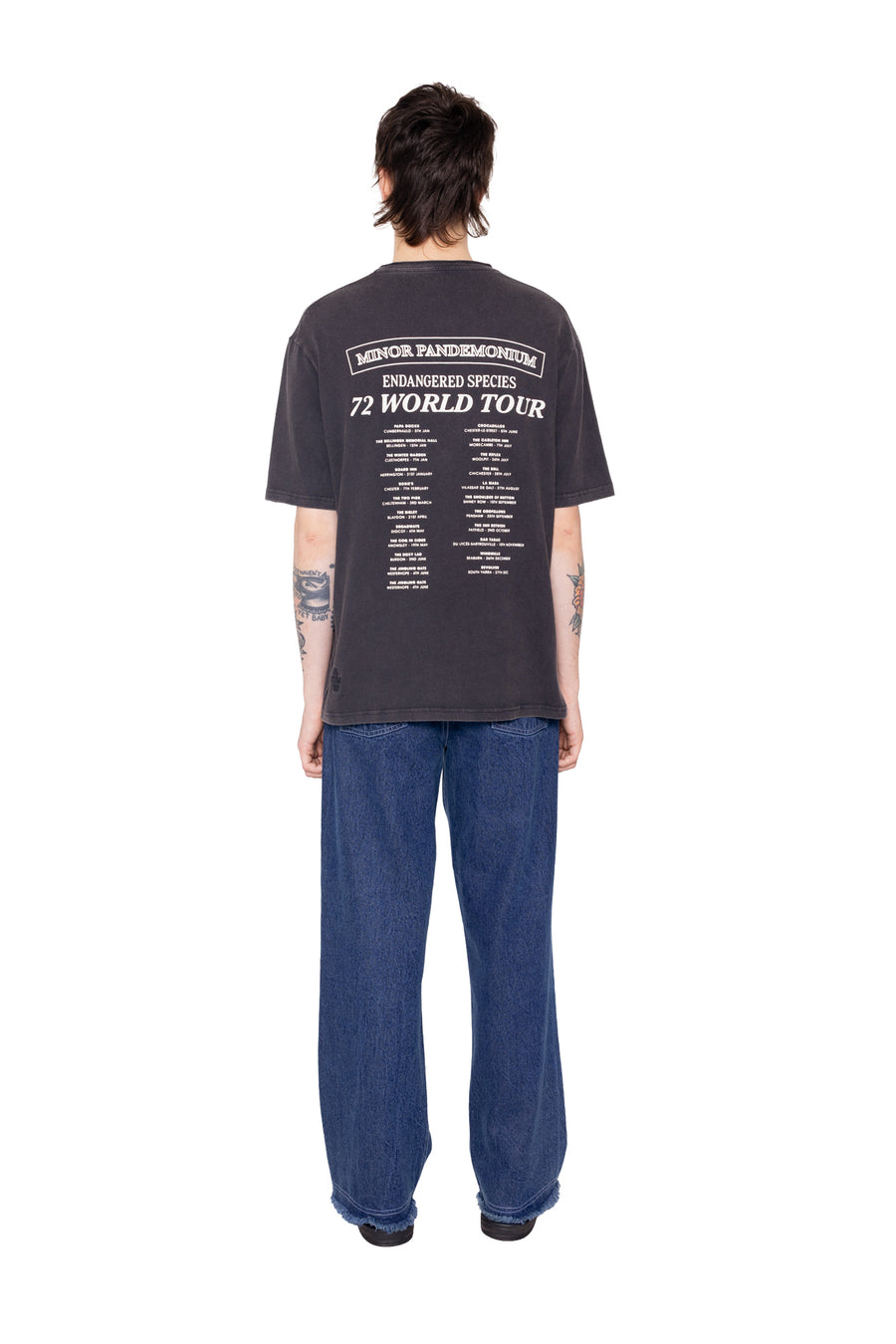 Minor Pandemonium World Tour T-Shirt - Vintage Black