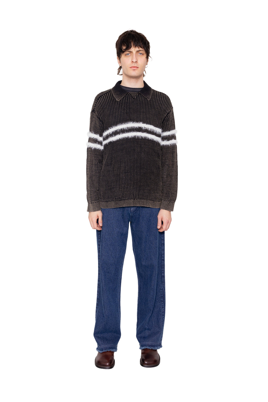 Spectrum Mesh Jumper - Vintage Black