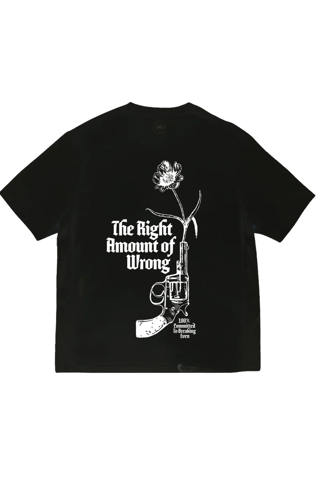 THE GUN T-SHIRT - BLACK