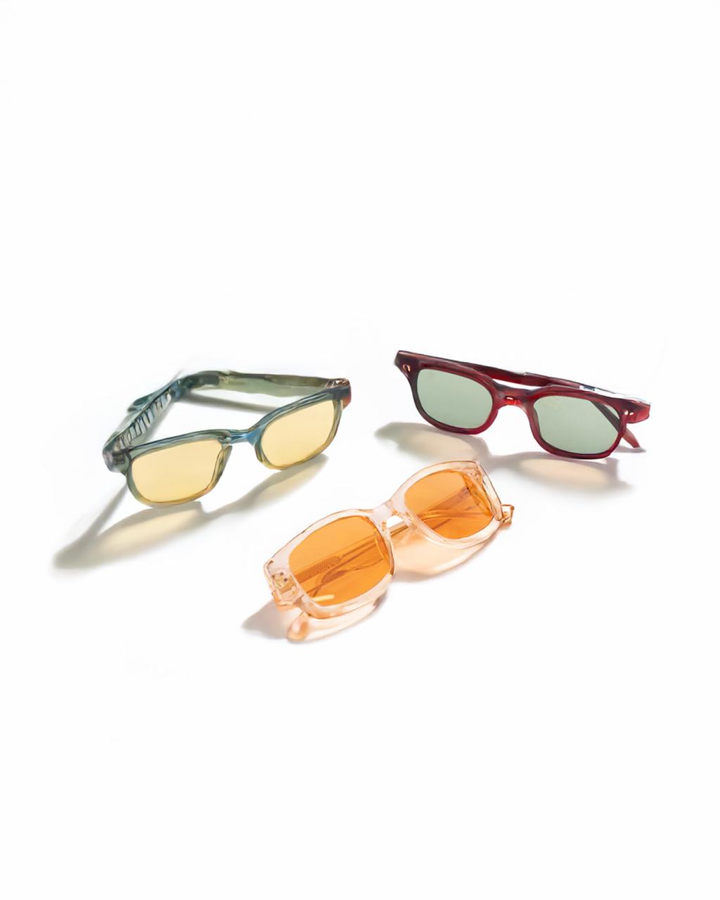 Bridges & Brows x ACMH - Yuley Sunglasses Champagne Orange