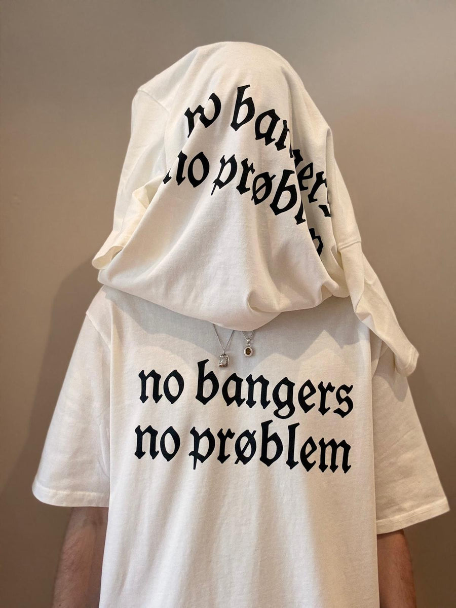 No Bangers T-Shirt  Off White