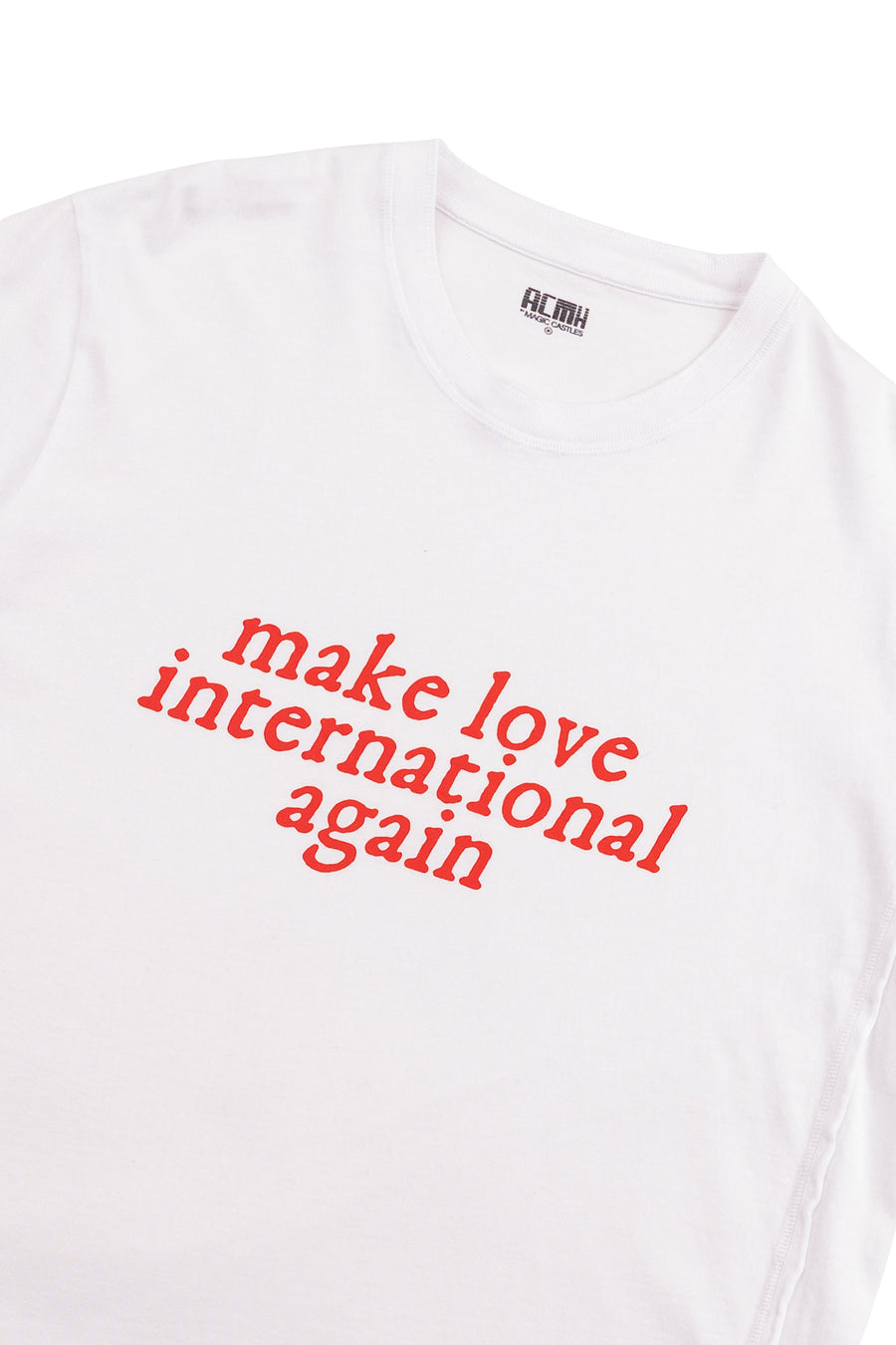 Love International x ACMH Make Love International Again T-shirt - Off White
