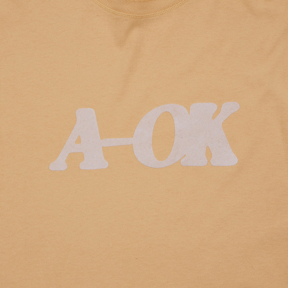 A-OK Short Sleeve T-Shirt - Sunkist