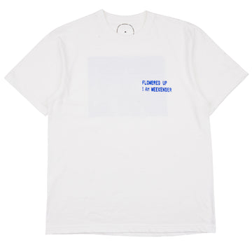 I AM WEEKENDER SS T-SHIRT - BLUE PRINT