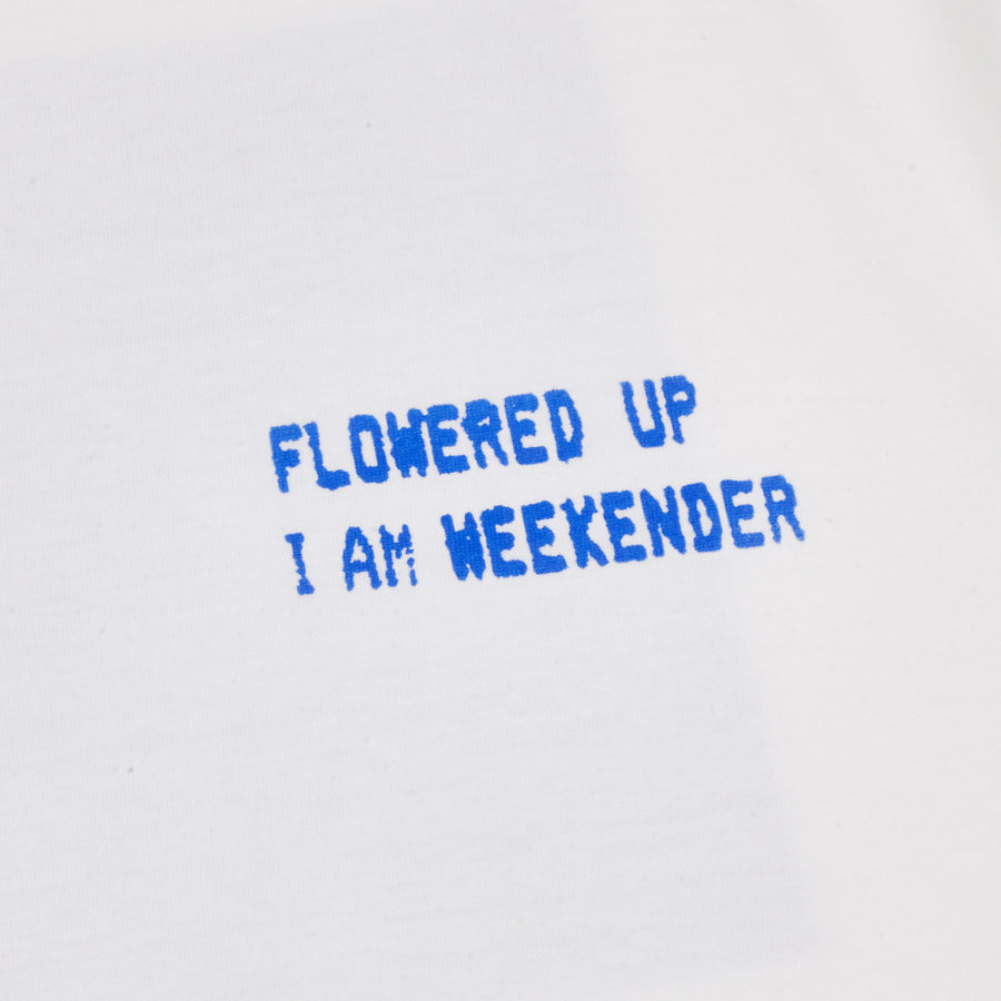 I AM WEEKENDER SS T-SHIRT - BLUE PRINT