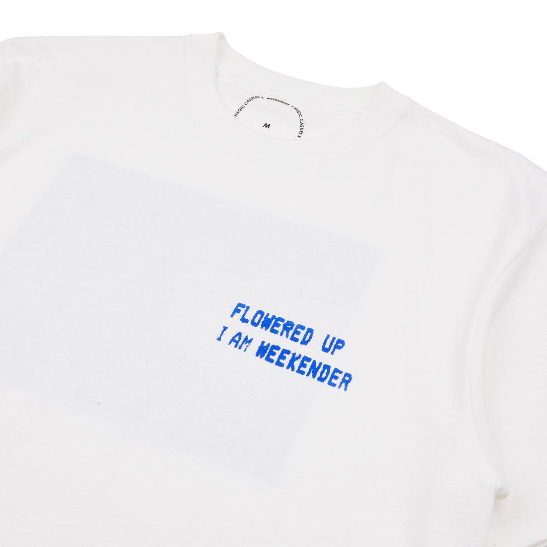 I AM WEEKENDER SS T-SHIRT - BLUE PRINT