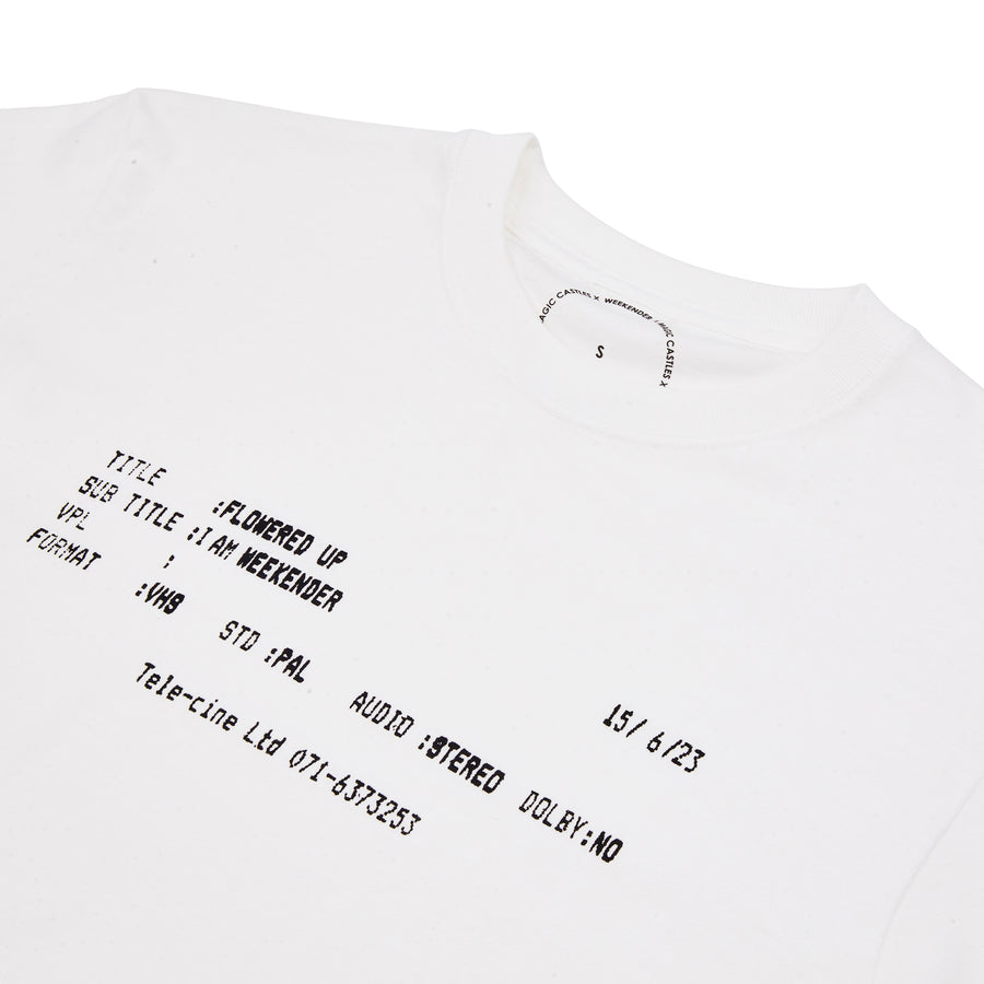 I AM WEEKENDER SS T-SHIRT - BLACK PRINT