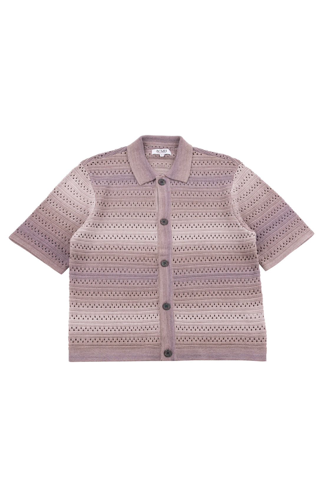 Flush Short Sleeve Shirt - Purple Gradient