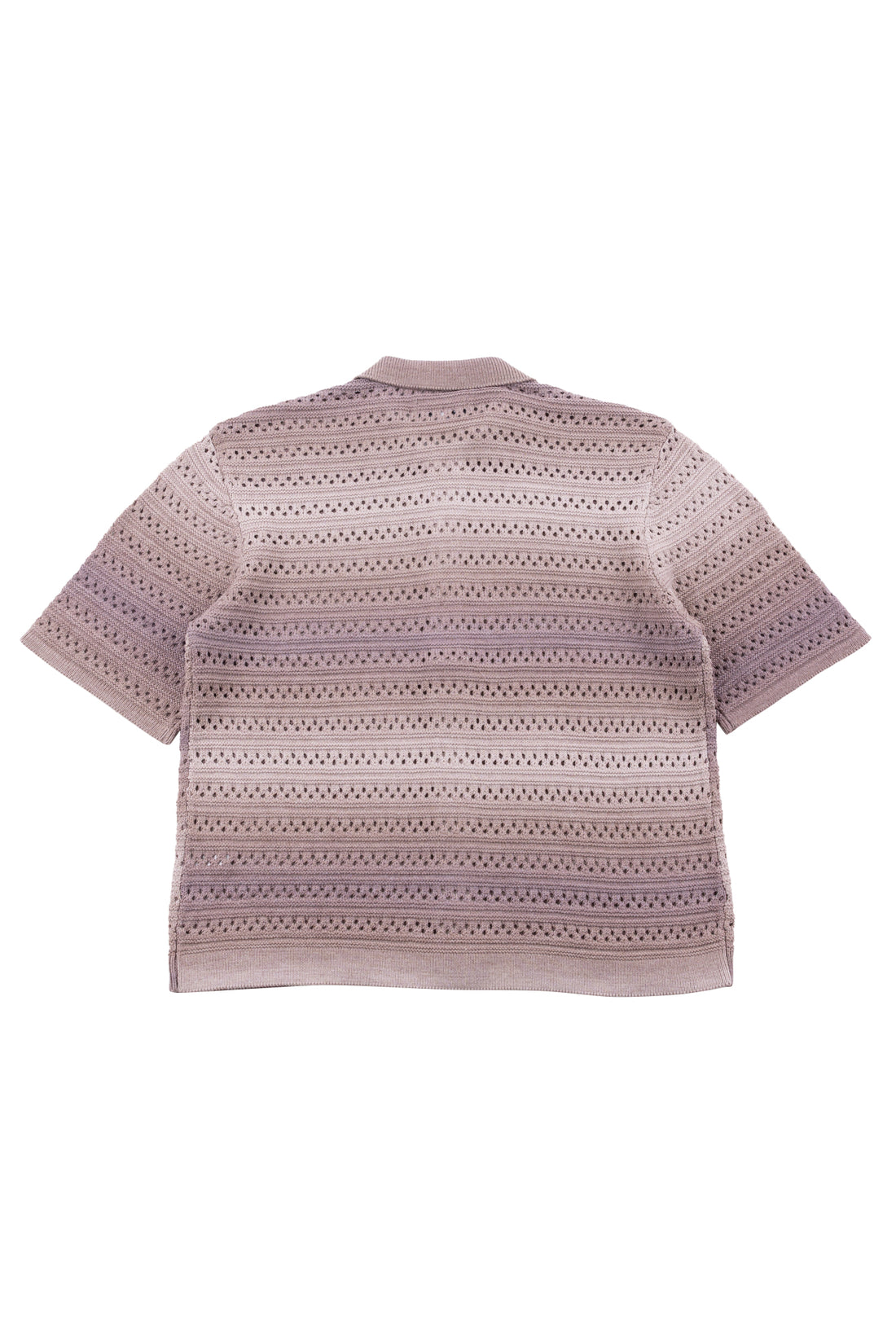 Flush Short Sleeve Shirt - Purple Gradient