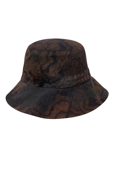 Marcus James x ACMH Sunhat - Black Navy Taupe