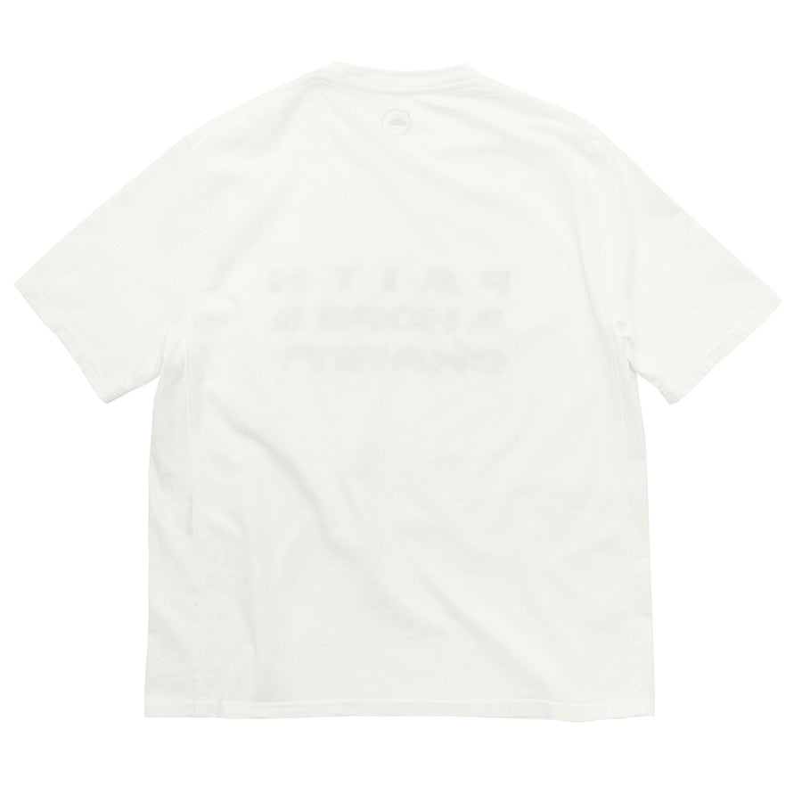 Faith & Hope & Charity Short Sleeve Tee - Off White