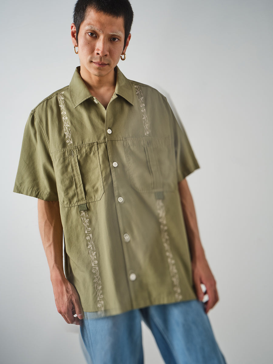 SS Newell Shirt - Khaki