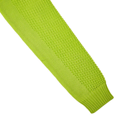 Mesh Crew Knit - Citrus