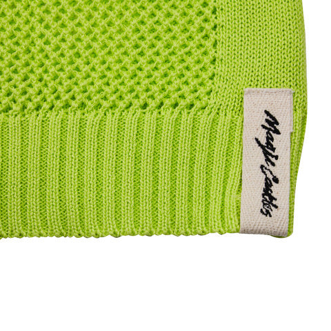 Mesh Crew Knit - Citrus