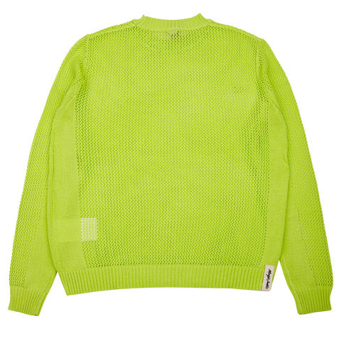 Mesh Crew Knit - Citrus