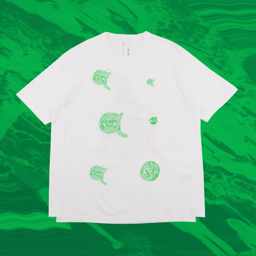 Watching Tree's x Magic Castles by Optimo Collaboration T-Shirt - Green