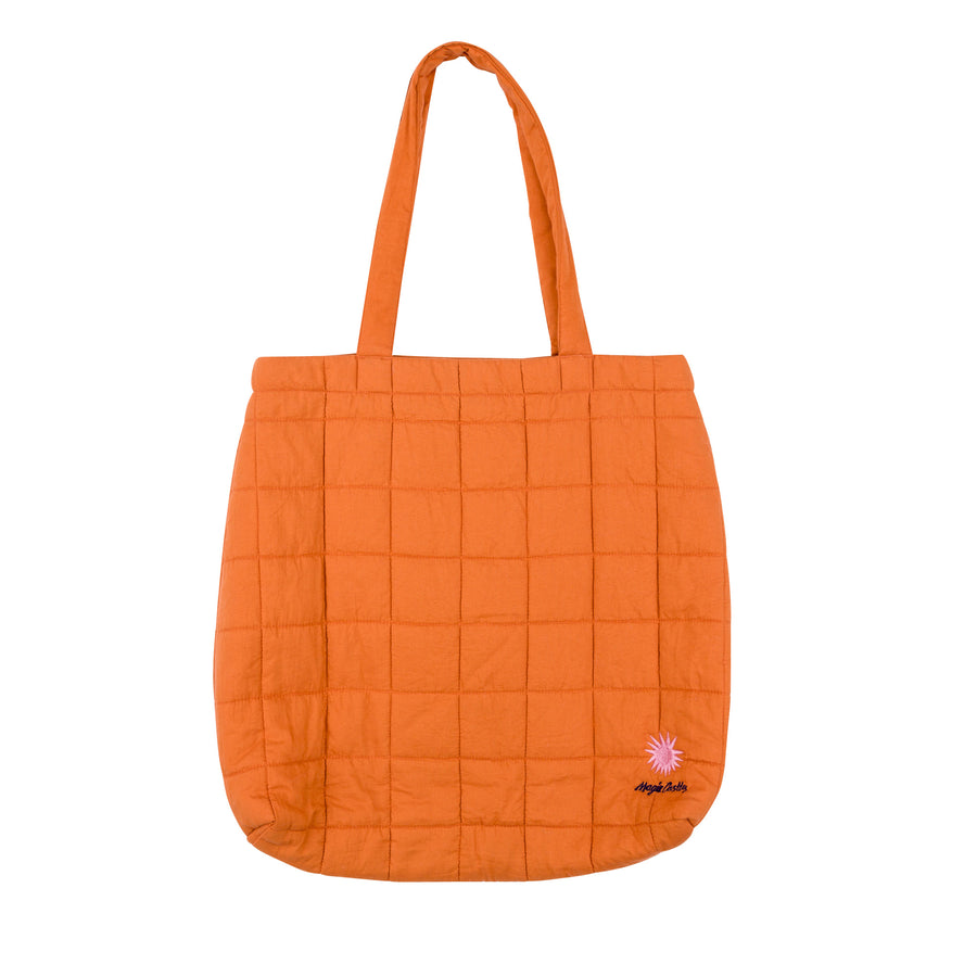 Queen Tangerine Record Tote - Tangerine